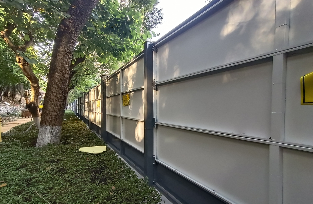 深圳東部過境高速項目裝配式圍擋C5款