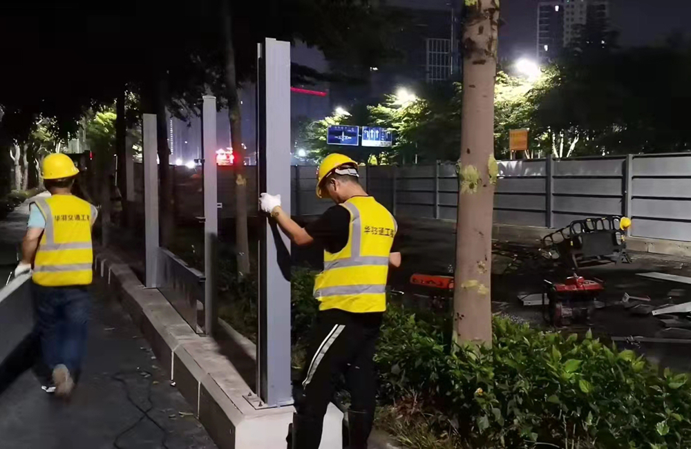 光明市政A款鋼圍擋項目