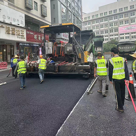 道路瀝青攤鋪1